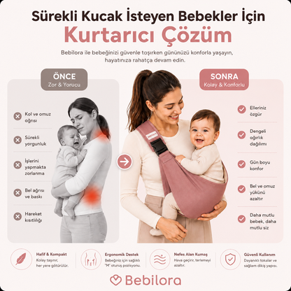 Bebilora® Bebek Taşıma Askılığı